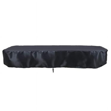 8Ft Billiard Pool Table Cover with Drawstring Waterproof Table Cover for Table, Black