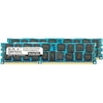 thumbnail image 1 of 8GB 2X4GB Memory RAM for Tyan Desktops S7012WGM4NR, S7016WGM3NR DDR3 RDIMM 240pin PC3-8500 1066MHz Black Diamond Memory Module Upgrade, 1 of 1