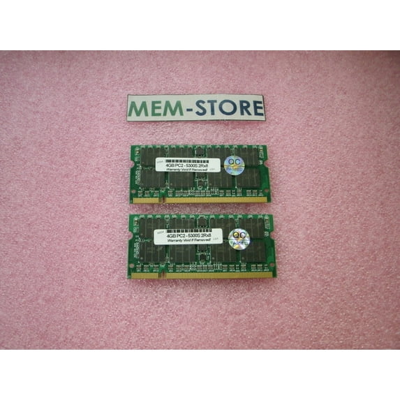 8GB 2x4GB SODIMM DDR2-667 Memory Dell Studio 1737 upgrade (3rd Party)