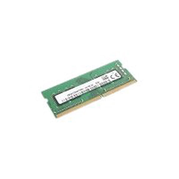 Lenovo - DDR4 - module - 8 GB - SO-DIMM 260-pin - 2666 MT/s / PC4-21300 - 1.2 V - unbuffered - non-ECC - for ThinkCentre M625q; M715q; M715q (2nd Gen); M720q; M820z; M920q; M920x; M920z; ThinkPad A485; P1; P52; P72; X1 Extreme; ThinkStation P330 Tiny; V330-15IGM; V330-20ICB; V530-22ICB; V530-24ICB