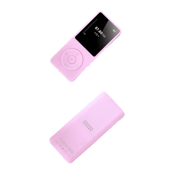8GB Music Player, Portable and Lightweight Design For Music Lovers On The Move, Supports E-book Reader And Additional Features, Pink