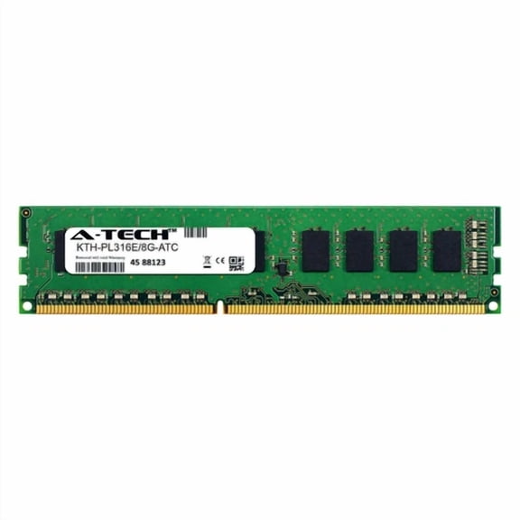 8GB PC3-12800E ECC UDIMM (Kingston KTH-PL316E/8G Equivalent) Server Memory RAM