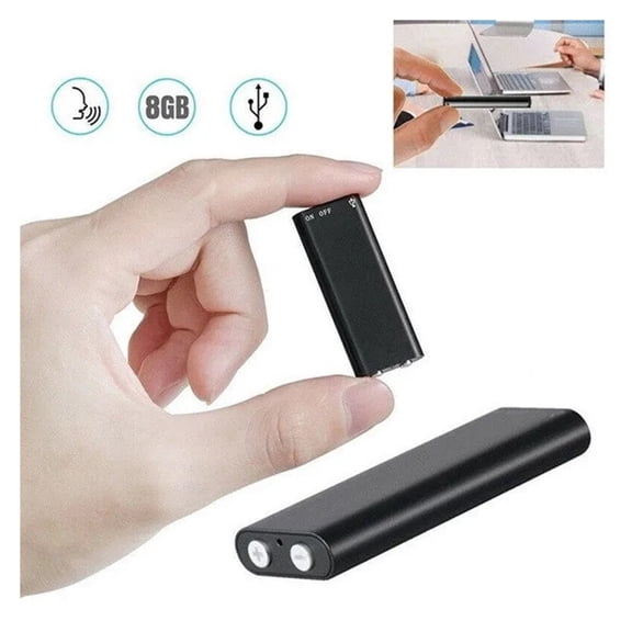 8GB Professional Voice Recorder Digital Audio Mini Dictaphone ,Powerful Feature