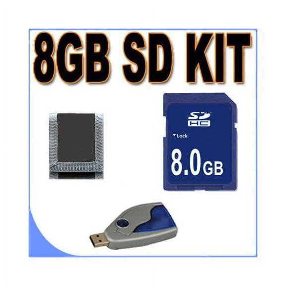 8GB SD/HC Memory Card Secure Digital BigVALUEInc Accessory Saver Bundle for Kodak Cameras