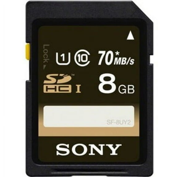 8GB SDHC Memory Card UHS-1 Class 10
