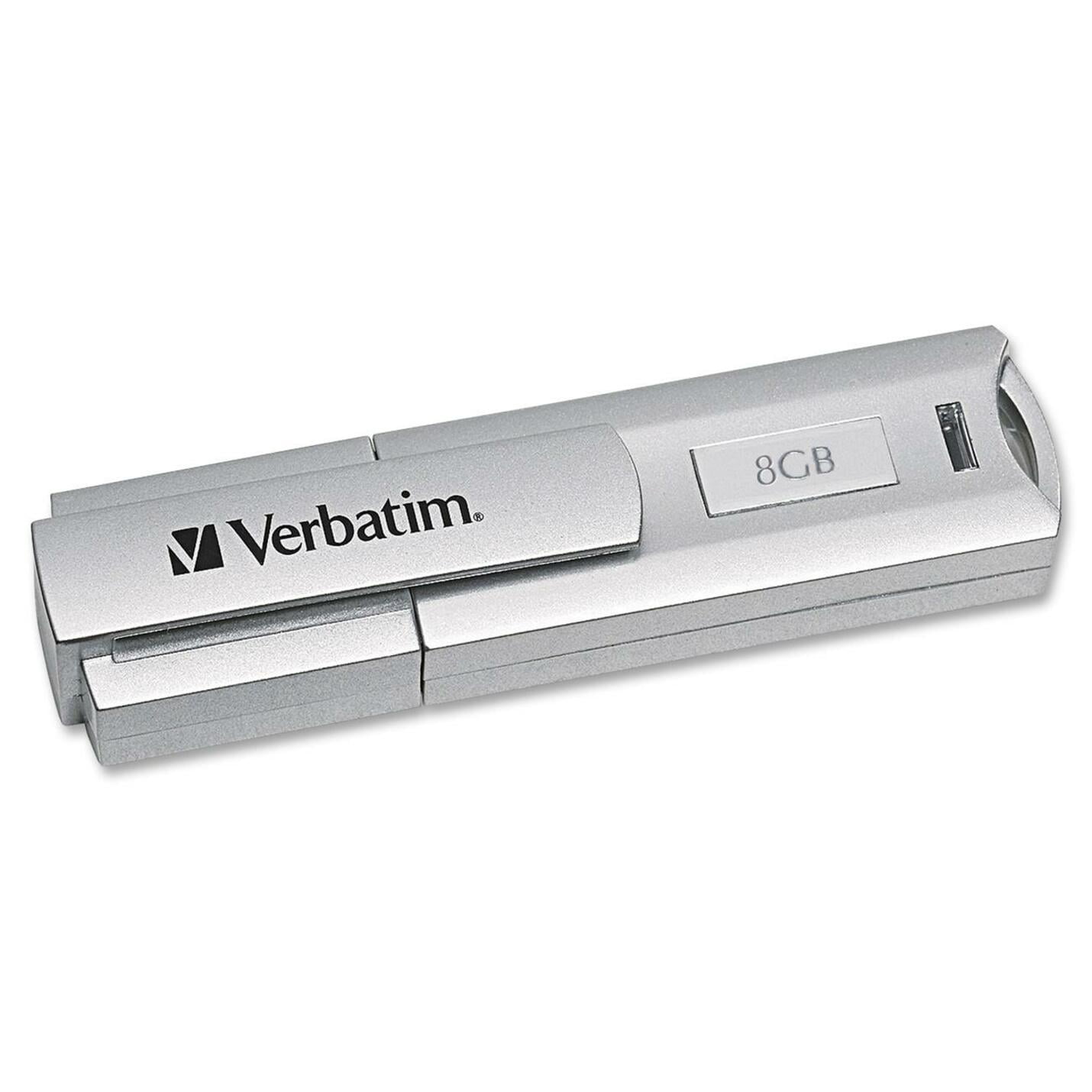 Verbatim 8GB Store 'n' Go Corporate Secure 96714 USB 2.0 Flash Drive (VER96714)