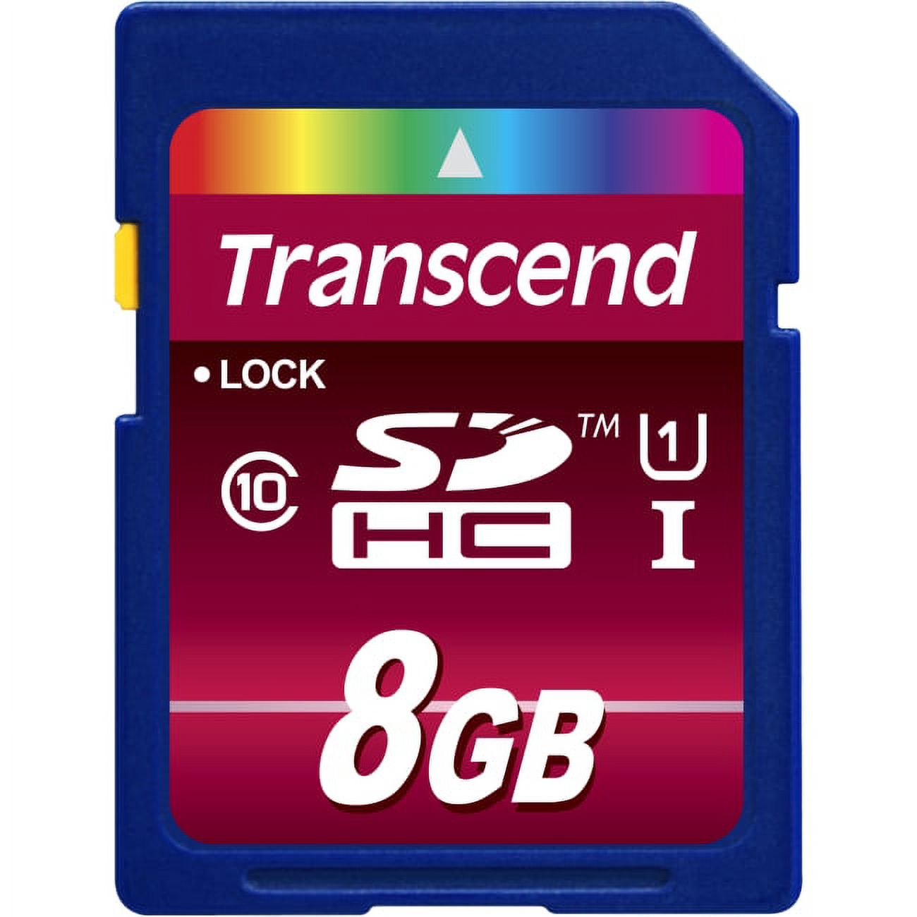 8GB TS8GSDHC10U1 SDHC 600X - image 1 of 2