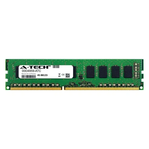 8Gb Ddr3 Pc3-12800 1600Mhz Ecc Udimm (Ibm 00D4959 Equivalent) Server Memory Ram