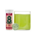 thumbnail image 1 of 8Greens Effervescent Super Greens Dietary Supplement - 8 Essential Healthy Real Greens in One (Peach, 1 Tube / 10 Tablets), 1 of 2
