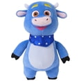 thumbnail interactive-video image 1 of Dora the Explorer, Official Benny Bull Plush Toy, Stuffed Animals for Ages 3 and up, 1 of 9