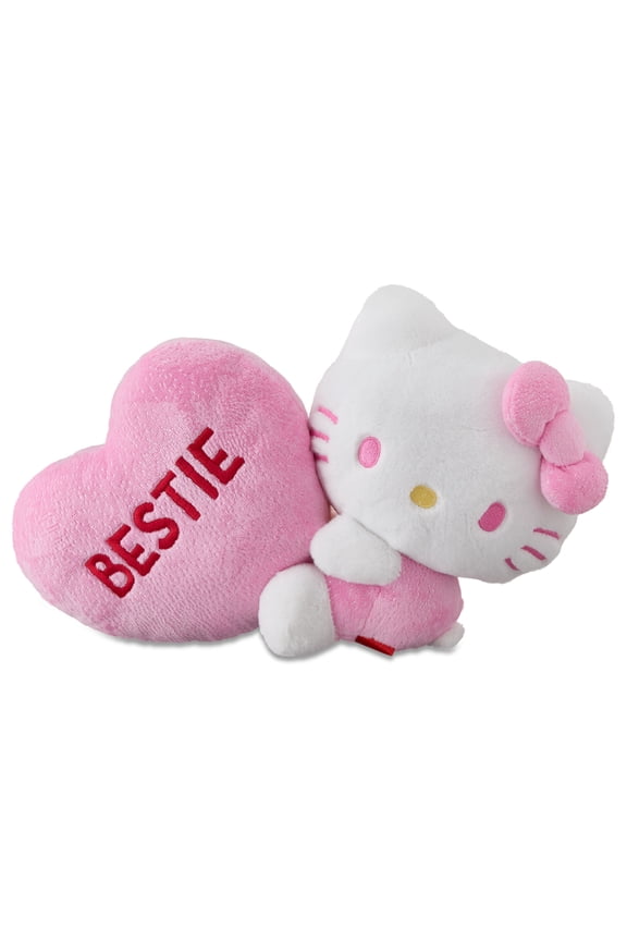 8" Hello Kitty ® Sweethearts Pink Plush Heart