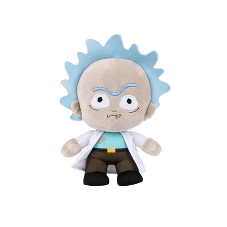Warner Bros. Discovery 8 inch Rick Plush from Rick and Morty - Super-soft and Huggable Plush Toy
