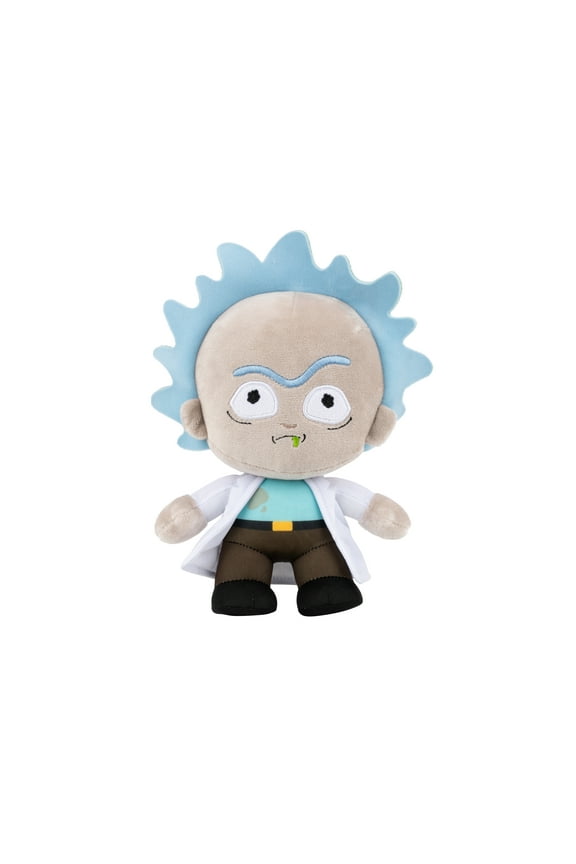Discovery 8 inch Rick Plush from Rick and Morty - Super-soft and Huggable Plush Toy