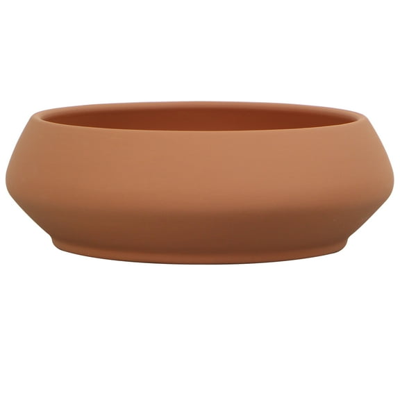 Mainstays Rowan 8" Round Medium Terracotta Clay Plant Saucer