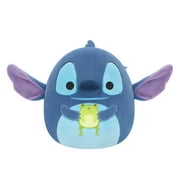 Squishmallows Official 8 inch Disney's Stitch Holding a Frog - Child's Ultra Soft Stuffed Plush Toy