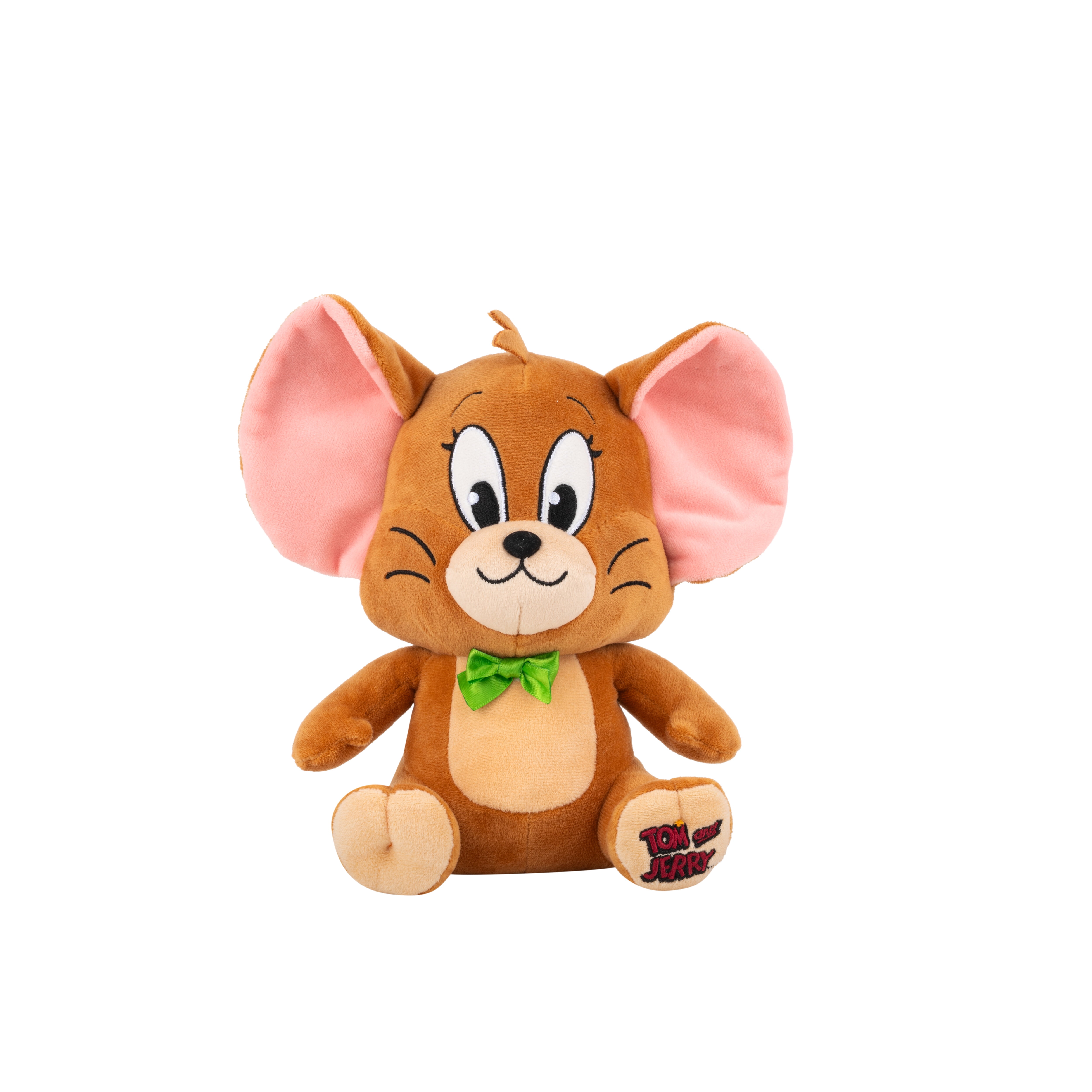 Warner Bros. Tom & Jerry 8 inch Jerry Plush, Super-soft Huggable