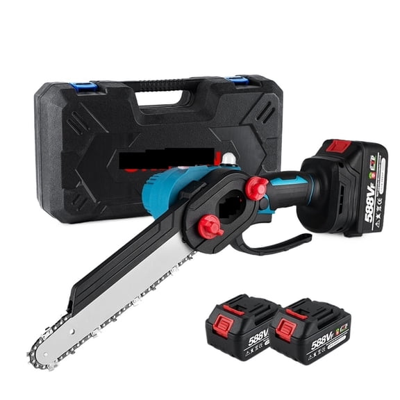 8Inch Brushless Electric Saw 45000RPM Cordless Outdoor Pruning Saw Garden Wood Cutter With Oil Pot For 18V Battery ,Easy to Operate