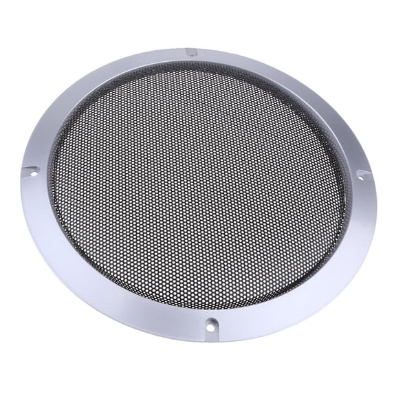 8Inch Speaker Decorative Circle, Speaker Grills Protector with Protective Iron Grille Mesh