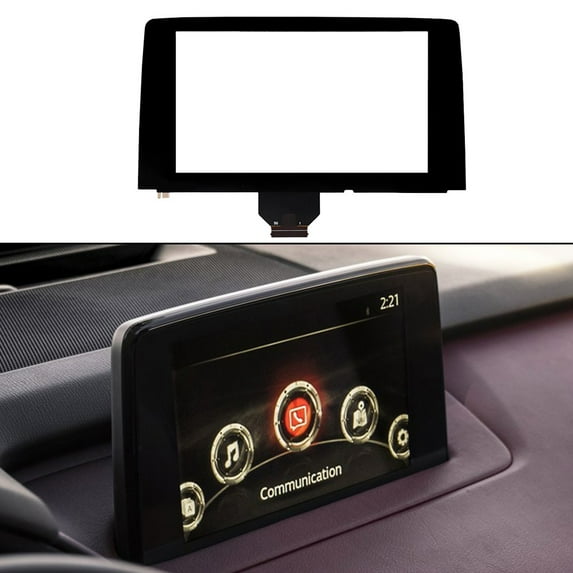 8Inch Touch Screen Glass Digiziter For Mazda Cx-9 2016-2020 Gps Navigation Radio Display Tk49-61190B Tk49-61-1J0B Car Interior