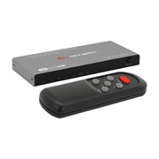 8K 4x1 HDMI Switch 4 Inputs 1 Output | 8K 60Hz, 4K 120Hz, 1080P 240Hz | Compatible w/ HDR & Dolby Vision | Supports IR Remote, Auto Switch, ALLM, VRR, QFT by J-Tech Digital [JTECH-8KSW41C]