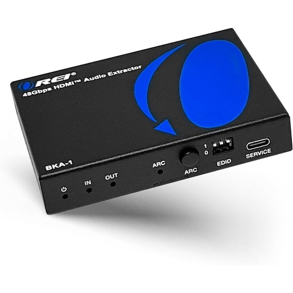 8K Audio Extractor HDMI UltraHD 4K @ 120Hz 48G HDMI 2.1 Audio Converter for PS5 SPDIF + 3.5mm Output HDCP 2.3 - Dolby Digital/DTS Passthrough CEC, HDR, Dolby Vision, ARC, HDR10+ (BKA-1)