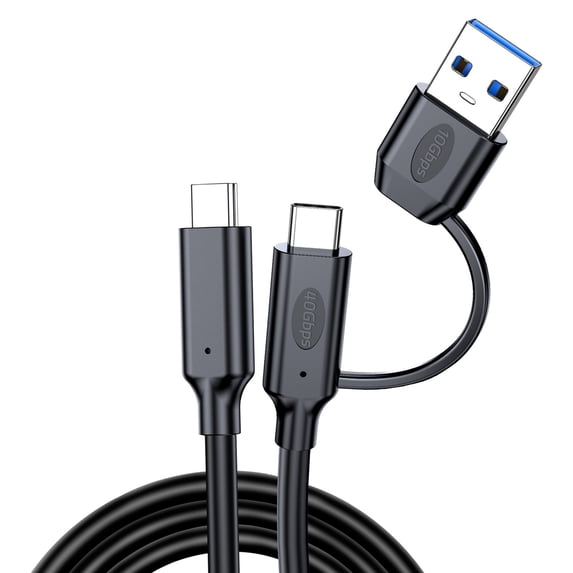 8K Cable With 240W Charging Double Port USB CREATE For Notebook Phone ...
