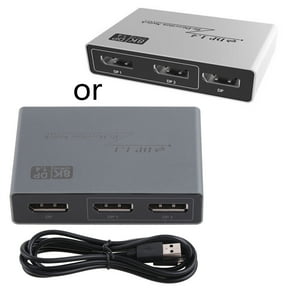 8K DP 1.4 Switch Bi-Direction 8K@30Hz 4K@144Hz Splitter Converter