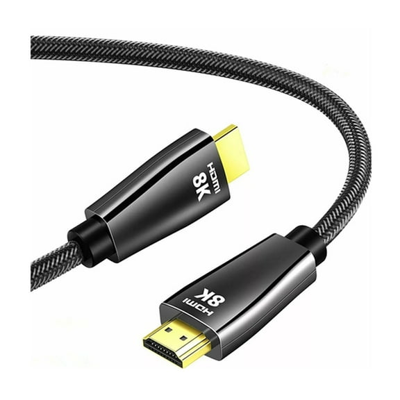 8K HDMI Cable 2.1 6.6FT, AUBEAMTO Slim 48Gbps High Speed HDMI Braided Cord-4K@120Hz 144Hz 8K@60Hz, HDCP 2.2&2.3, Dynamic HDR,eARC,DTS:X,RTX 3090,Dolby Compatible with Roku TV/HDTV/PS5/Blu-ray 6.6 ft.