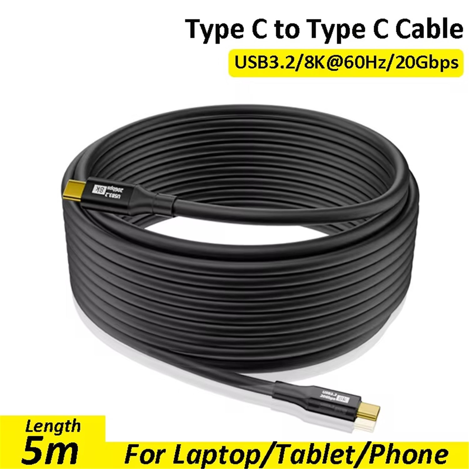 8K HDMI-Compatible To HDMI-Compatible Coiled Cable 48Gbps HDMI-Compatible To Mini/Micro HD Cable for Camera/Camcorder/PC/Monitor