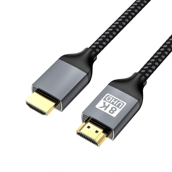 8K HDTV Port 2.1 Cable 48Gbps Delivers 8K60hz UHD Video with Dynamic eARC and eARC for Home Theater Systems