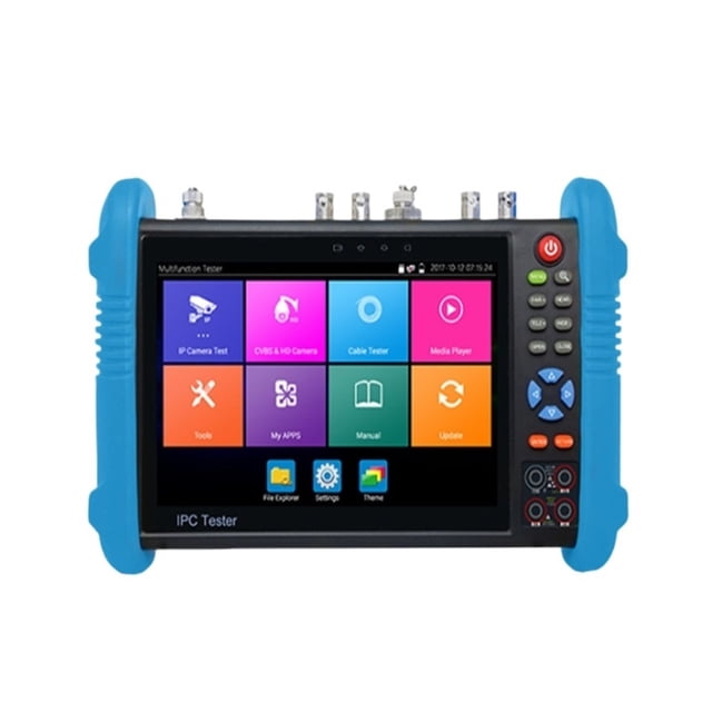 Testeur Caméra De Surveillance Rsrteng H12-ADHS 8K/4K/8MP - Écran Tactile 8 Pouces, PoE++, SFPPOE, Tout-en-un