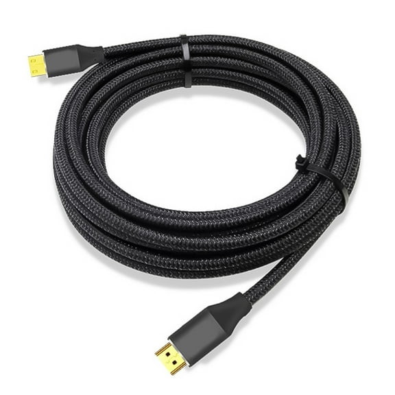 8K MiniHDMI to HDMI2.1 Cable for UltraHD Video and Sound Transmission for Various Devices