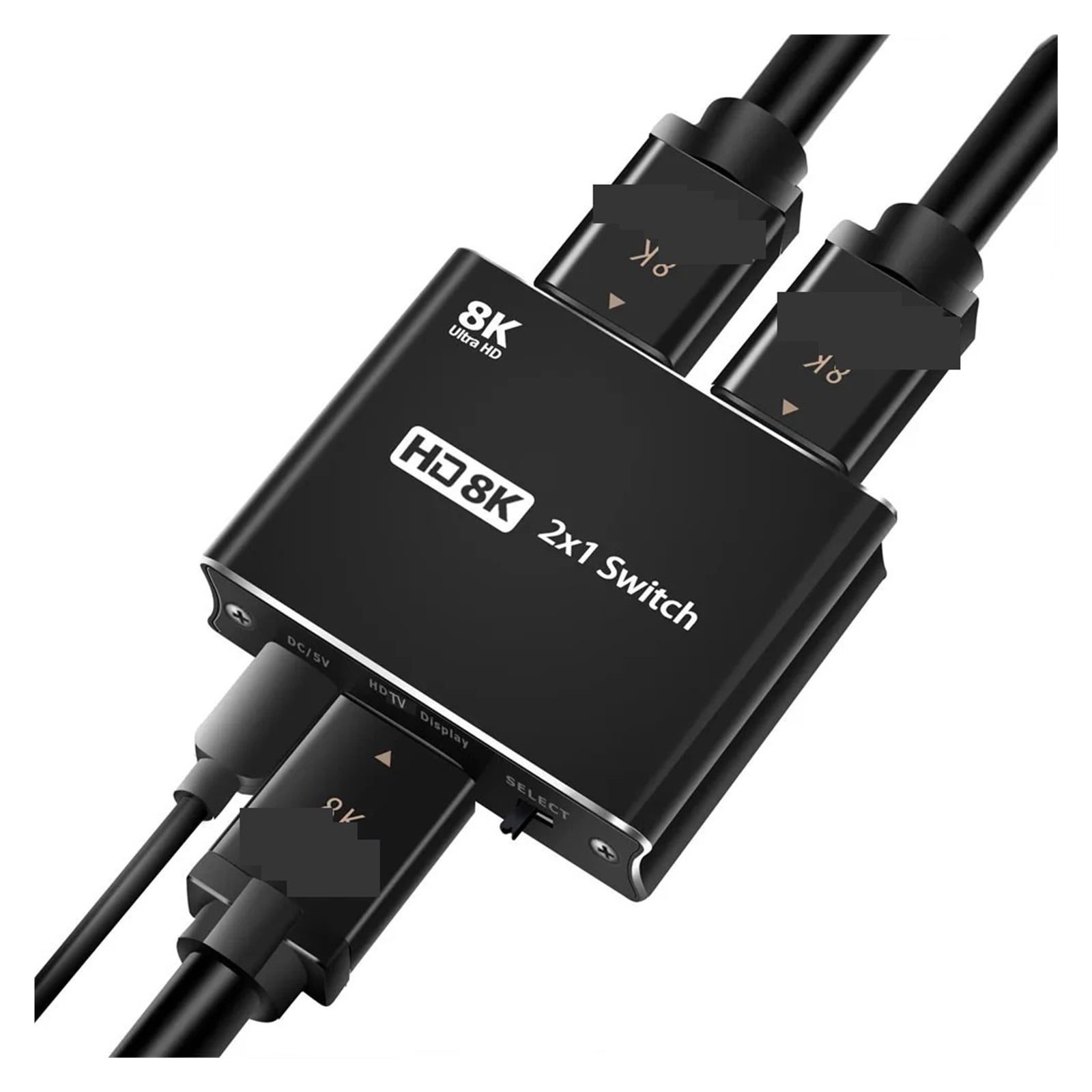 8K Switch HMI 2.1 Switcher Adapter 4K@120Hz 1080p 8K 2x1 Switch Video ...