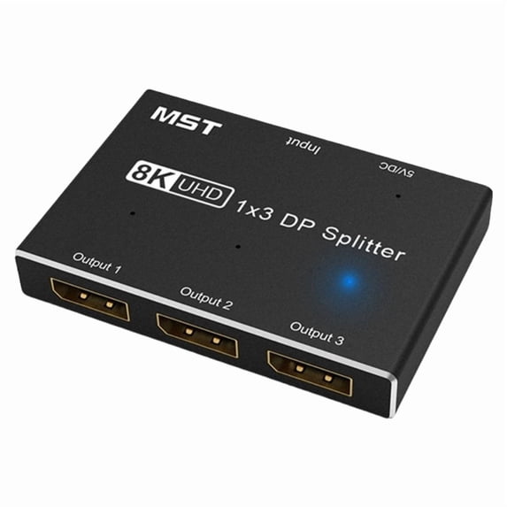 8K UHD Splitter Switcher SST Hub Output Directional 1 in 3 Out Multiple ...