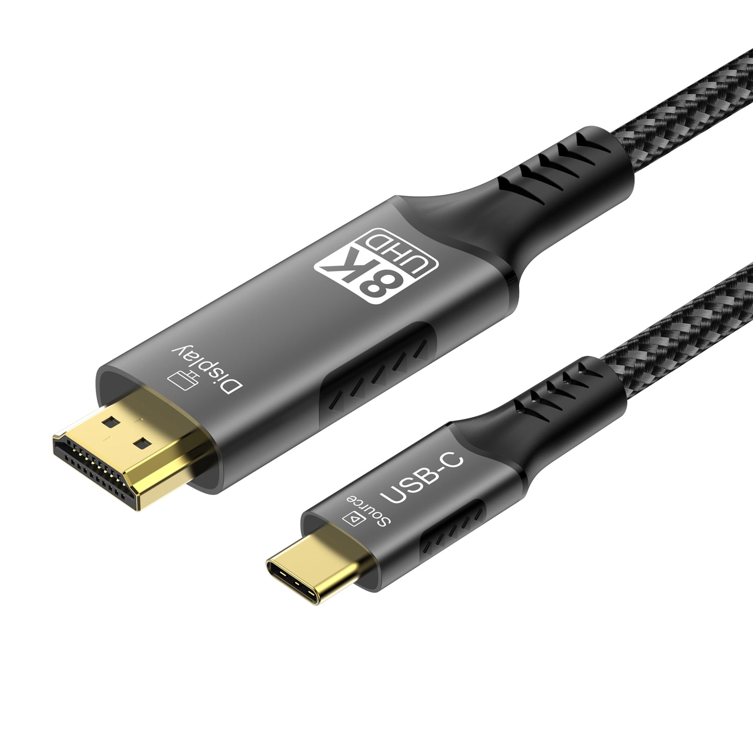 One Wire Adapter 8K USB C to HDMI 2.1 Cable Adapter 8K 60Hz USB Type C to HDMI Cable ...