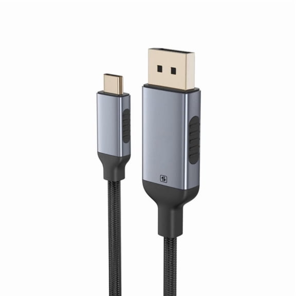 8K60Hz Type C to DisplayPort Cable with HDRs Support for Enhances Visuals for Phone15/16 Thunderbolt3 Devices Wire