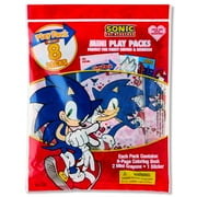 Sonic the Hedgehog 8 Count Mini Play Pack with Small Coloring Book and Crayons, Valentines Day Greeting Cards