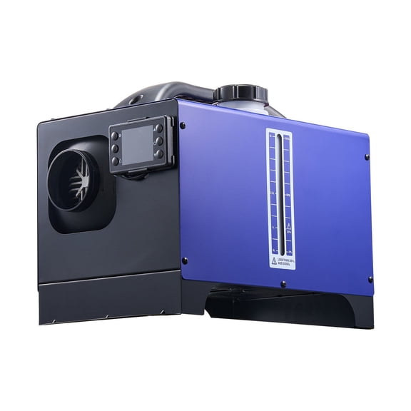 8KW All-in-One Portable Diesel Air Heater, 12V/24V DC with Remote Control, LCD Display, Fast Heating, Low Noise, 1.3 Gallon Fuel Tank for RV, Truck, Vehicle, Tractor, Camper, Van, Workshop
