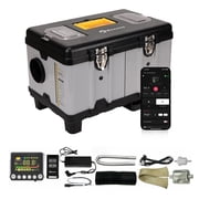 8KW Auxiliary Heater AC and 12/24V DC With High-Altitude Mode & Ventilation Mode Ultra Quiet Portable Heater ,Easy to Install