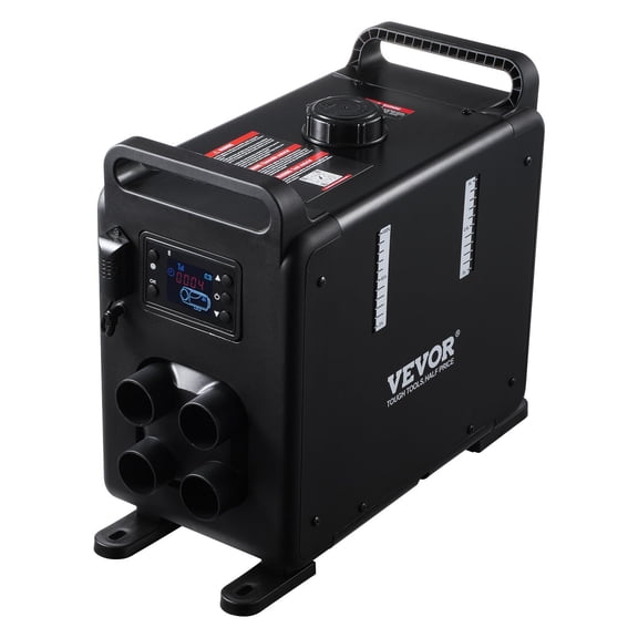 8KW Diesel Heater 12V/24V with APP Remote for Cars, Vans, Trucks - High Efficiency