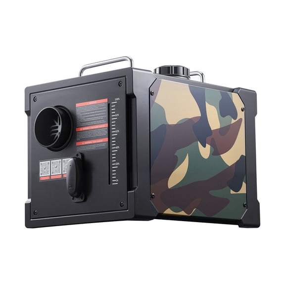 8KW Diesel Heater with Bluetooth Control, 12V/24V DC, Portable Design, Remote & LCD Screen, 1.9 Gal Tank for Trucks, Garages, Camping