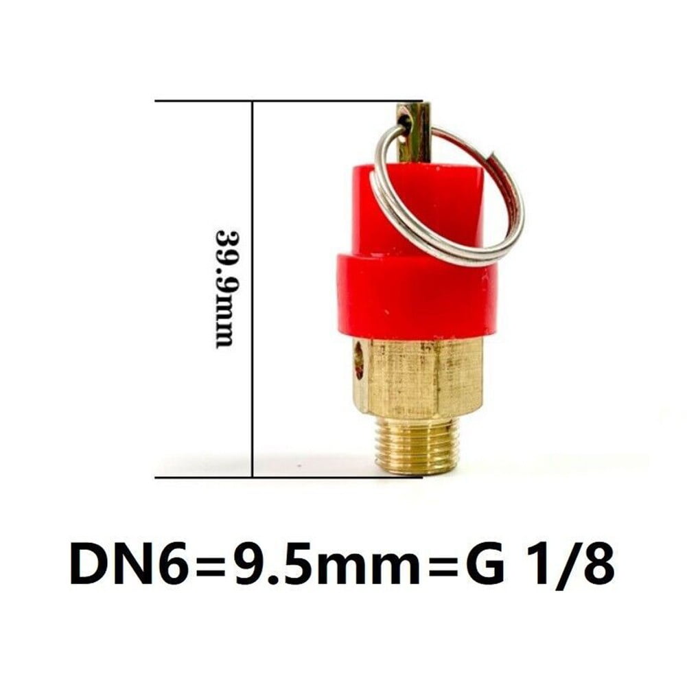 8Kg Air Compressor BlowOff Valve 1/8 1/4 3/8 1/2 External Overpressure