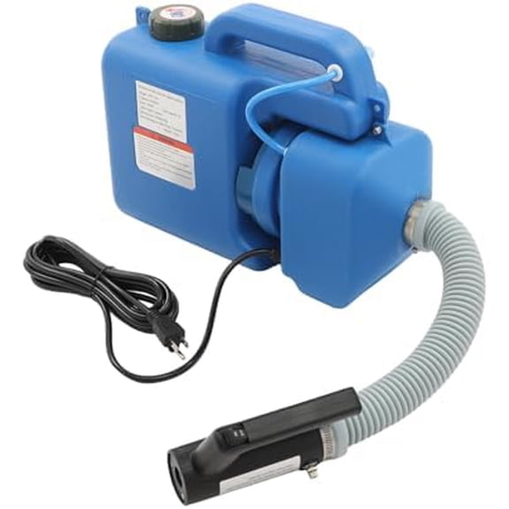 8L/2 Gallon Electric ULV Cold Fogger Machine Portable Fogger Sprayer Machine Ultra-Low Volume Mist Atomizer Sprayer with Adjustable Spray Size for Home Indoor Outdoor Public$$Garden & Patio