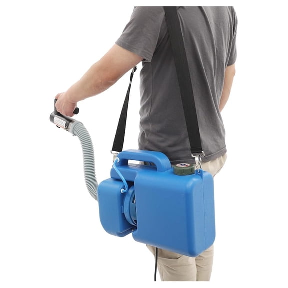 8L (2 Gallon) Electric ULV Fogger Sprayer Machine, Portable Mist Atomizer Spraying Distance 32.8ft, Electric Atomizer Sprayer for Home Garden Yard Hotel School Church Lawn Outdoor