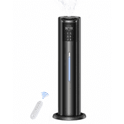 Lairy 8L Cool Mist Air Humidifiers for Large Room Bedroom, Top-Fill Tank, Auto Mode, Aroma Box, Silver White