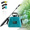thumbnail image 1 of 8L Electric Garden Sprayer,Battery Powered Sprayer with Adjustable Nozzle and Telescopic Spray,Portable Electric Sprayer with Shoulder Strap for Gardening,Cleaning, 1 of 11