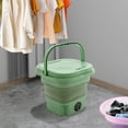 thumbnail image 1 of 8L Foldable Mini Washing Machine Small Bucket Washer for Outdoor Travel Camping RV, 1 of 12