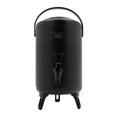 thumbnail image 1 of 8L Insulated Beverage Dispenser - 12H Hot/Cold Retention, Stainless Steel w/Resin Faucet (Black), 1 of 30
