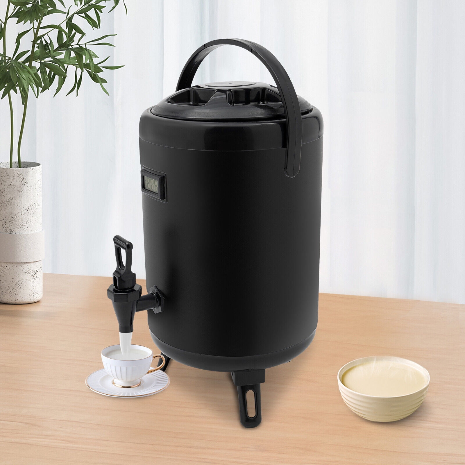 8L Insulated Beverage Dispenser Hot Cold Drink Water Dispenser W