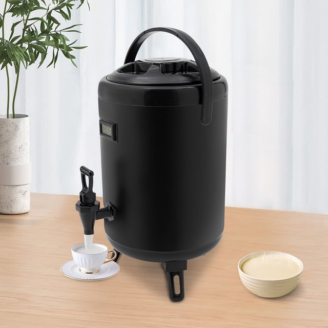 8L Insulated Beverage Dispenser Hot Cold Drink Water Dispenser W ...